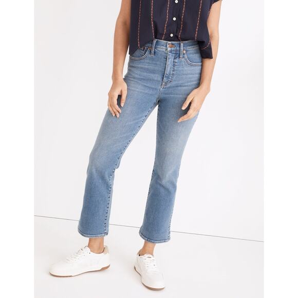 MADEWELL Cali Demi-Boot Jeans in Dorrance Wash Size 26 - Picture 1 of 9